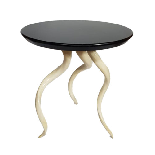Bone of Kudu Horn Side Table